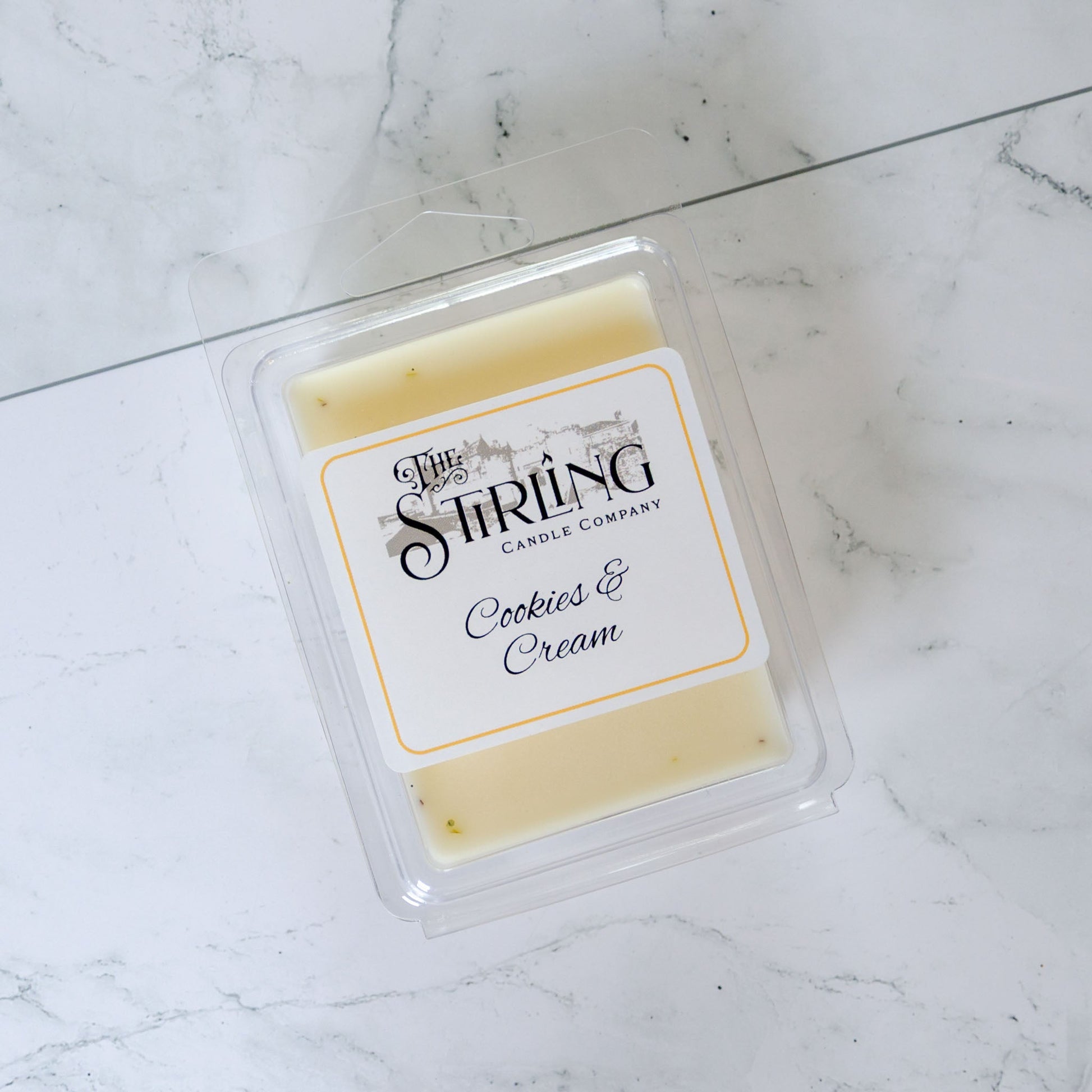 Cookies and Cream Wax Melt Clamshell