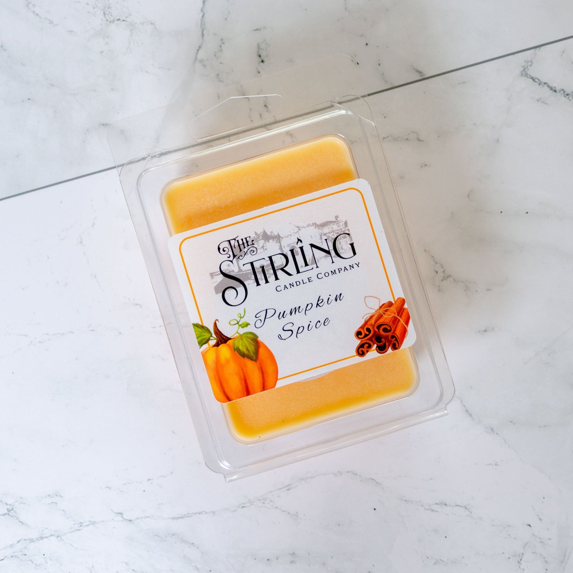 Pumpkin Spice Wax Melt Clamshell