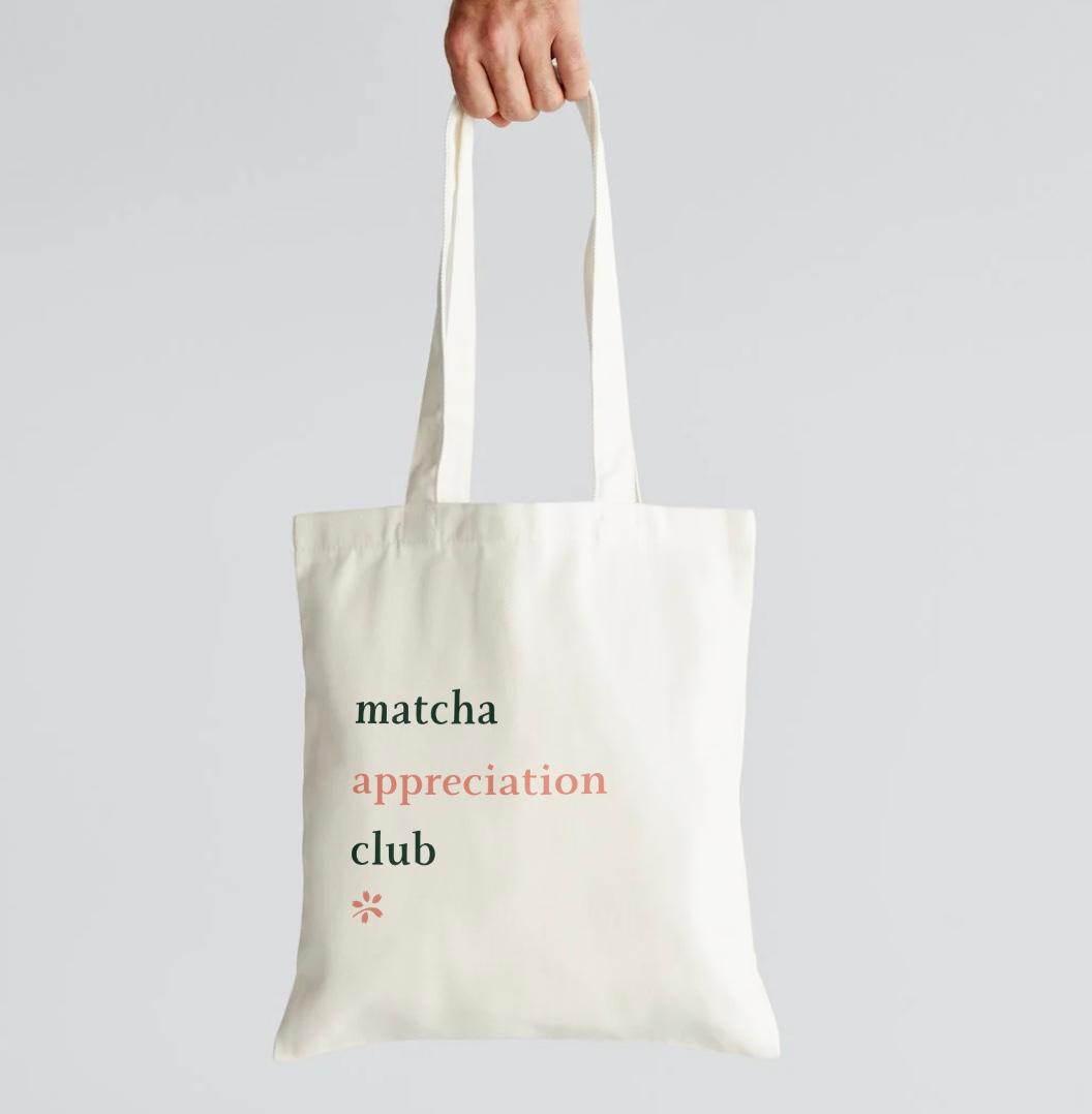 Matcha Lover's Tote Bag