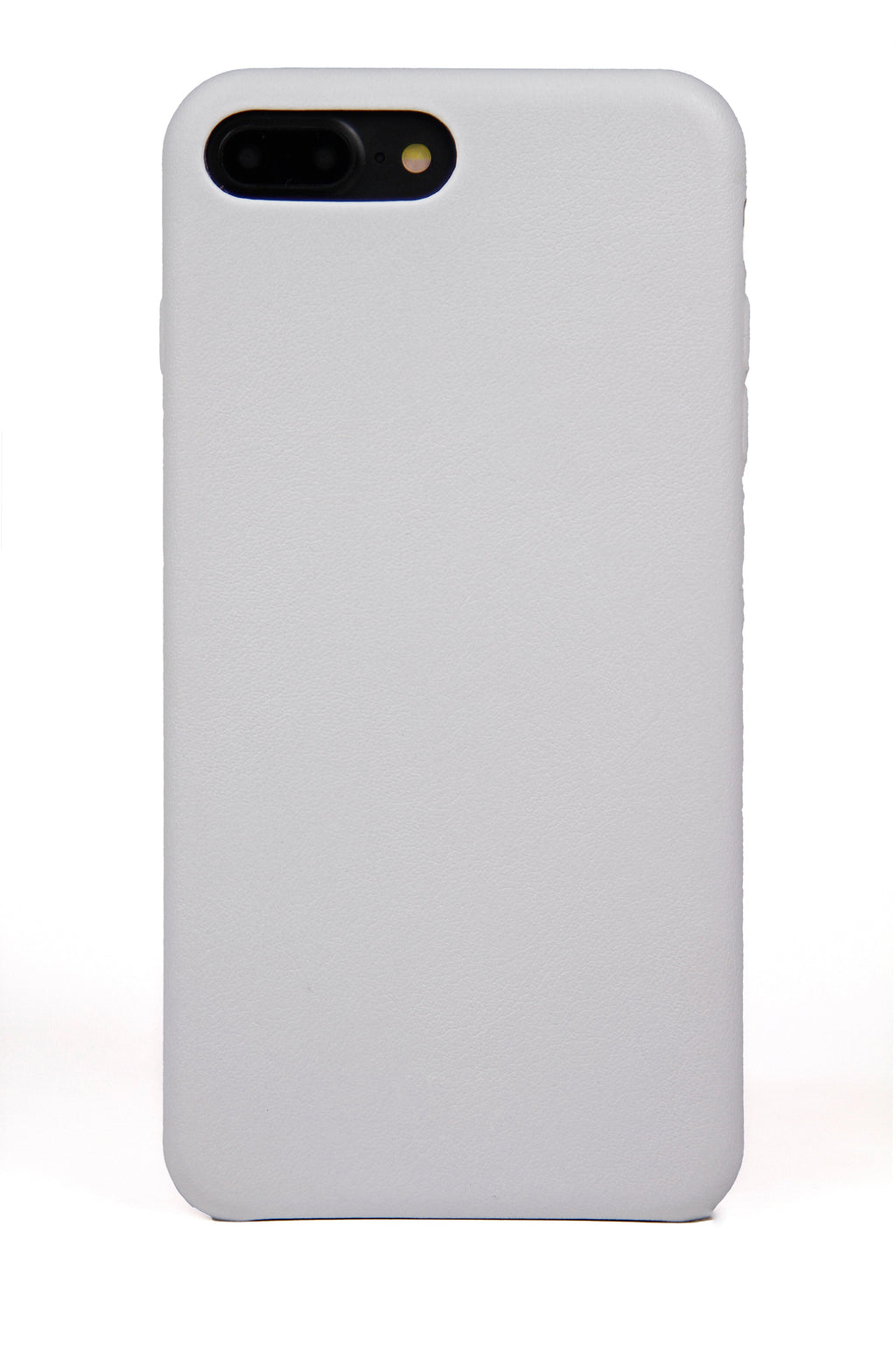 White Leather iPhone 7 and 8 Plus Case