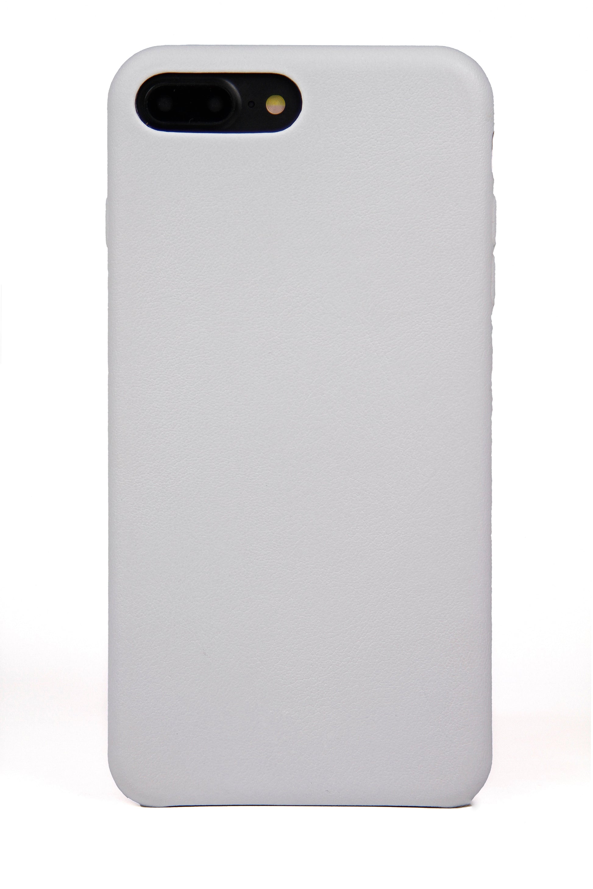 White Leather iPhone 7 and 8 Plus Case