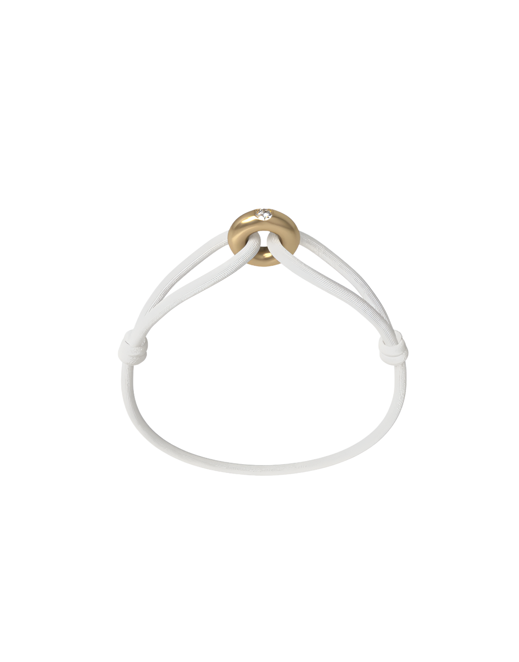Golden Diamond Cord Bracelet