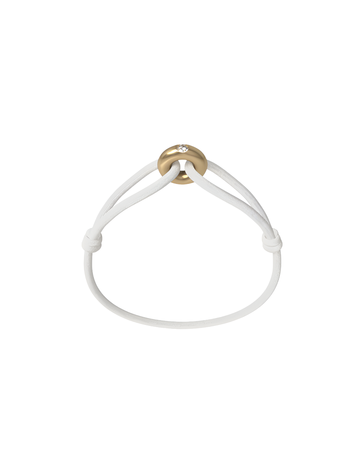Golden Diamond Cord Bracelet