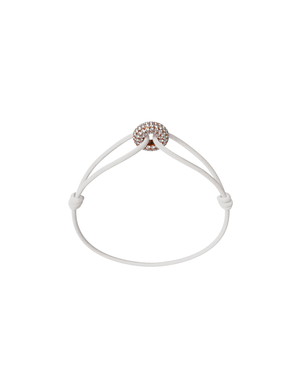 Mini Rose Soho Pave Cord Bracelet