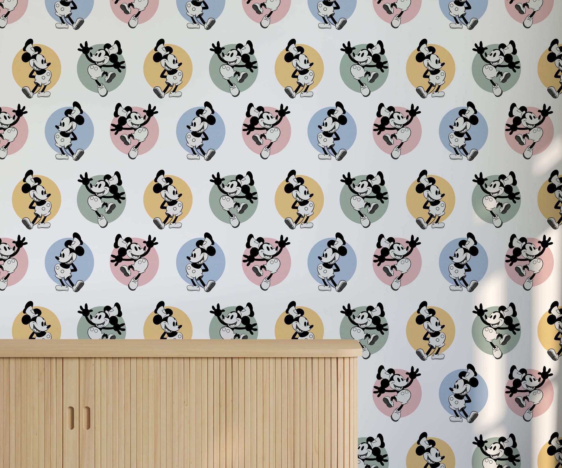 Steamboat Willie Wallpaper Classic Mickey Mouse Design