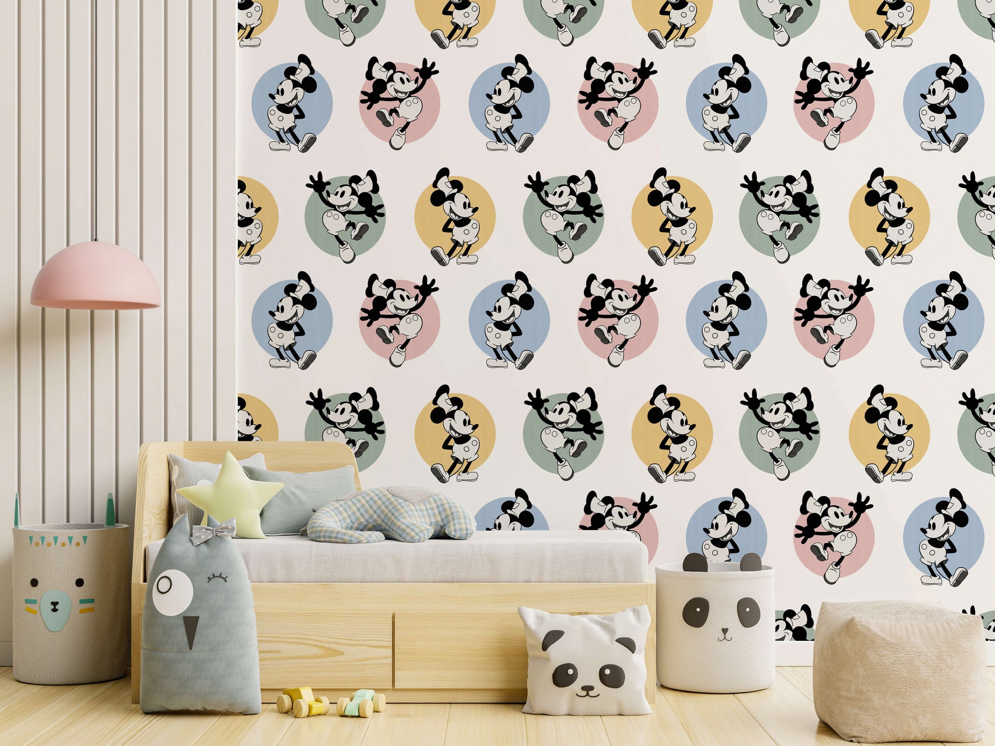 Steamboat Willie Wallpaper Classic Mickey Mouse Design