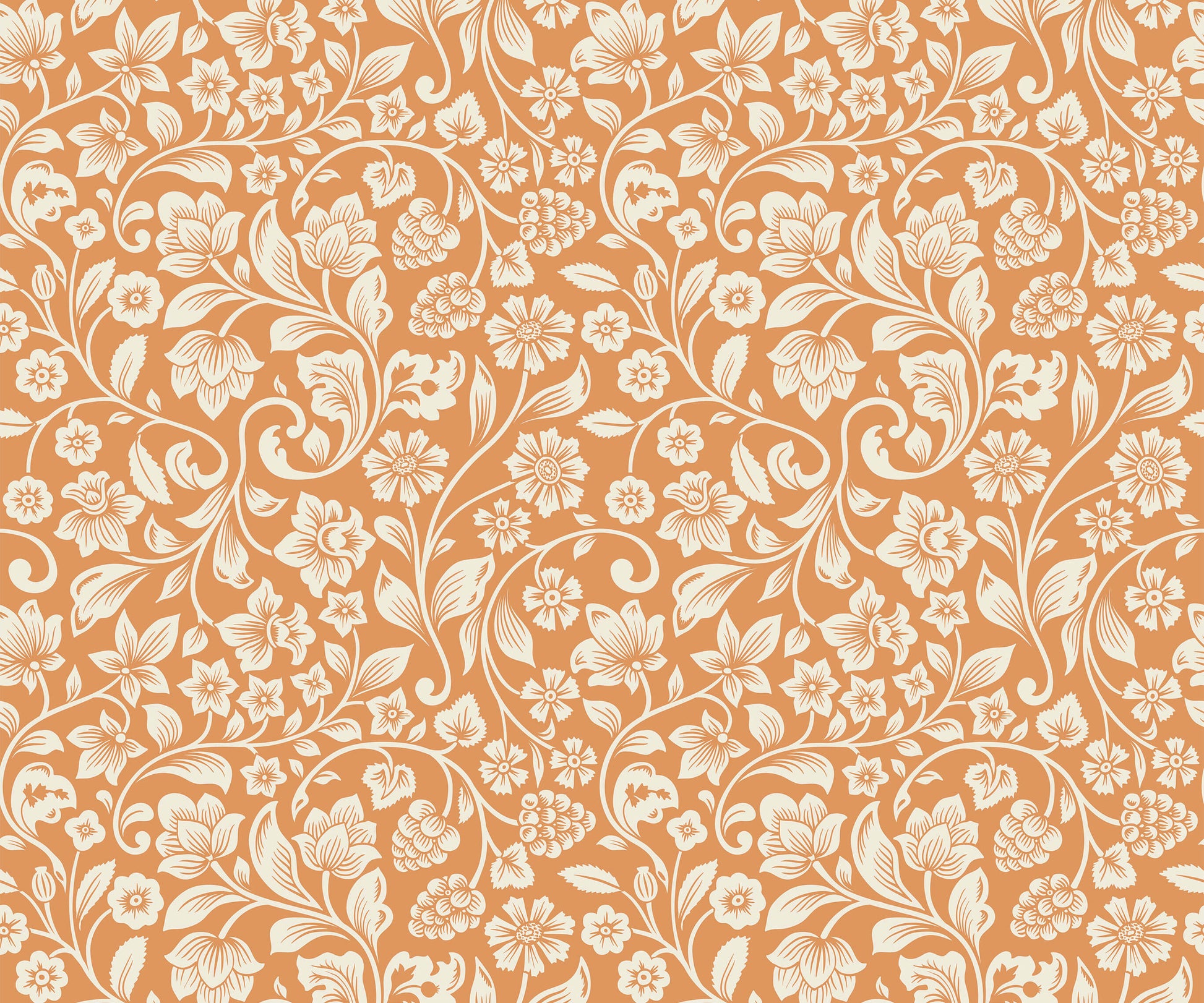 Willow Decorative Pattern Wallpaper