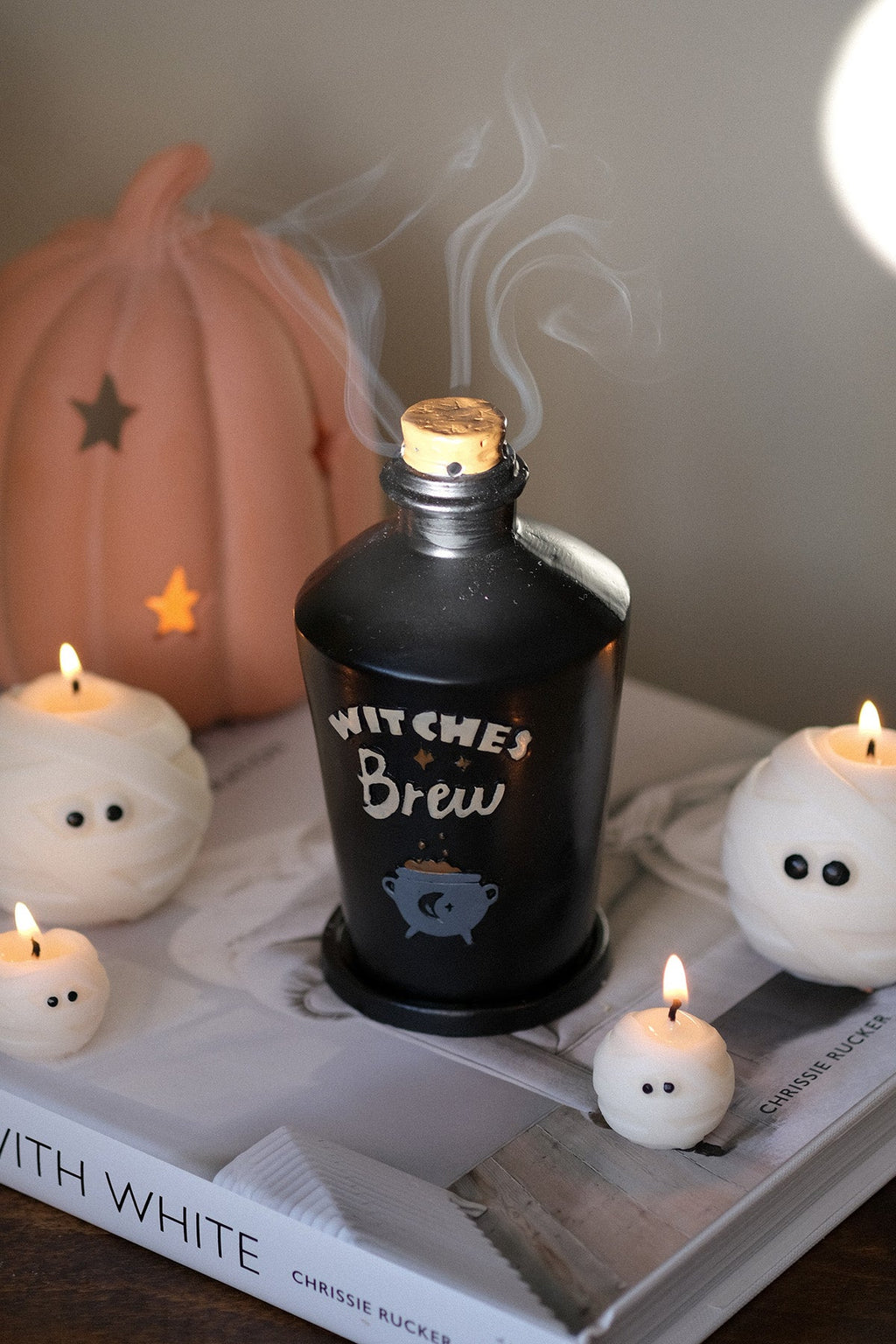 Witches Brew Potion Bottle Incense Cone Burner