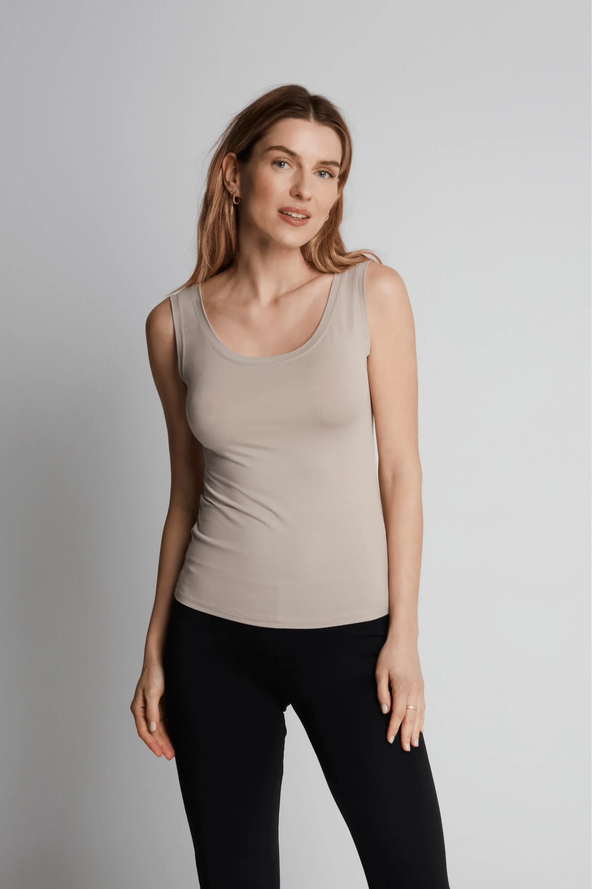 Women's Sleeveless Micro Modal Vest Top