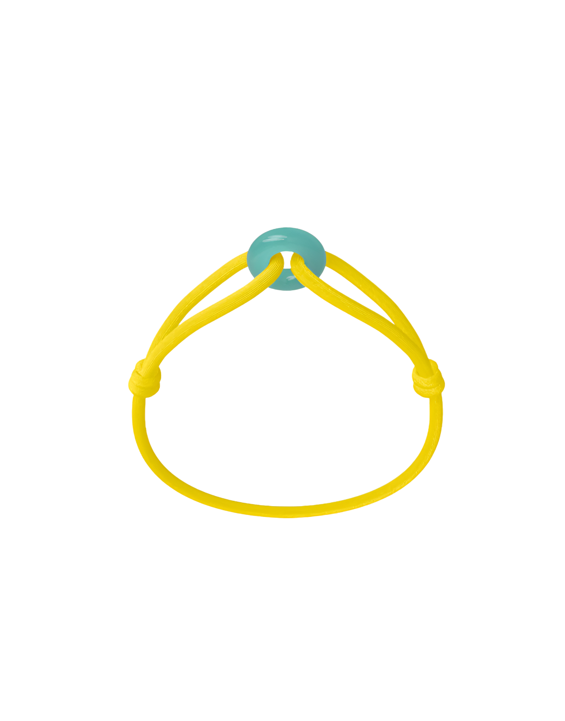 Soho Cord Bracelet with Jade Stone
