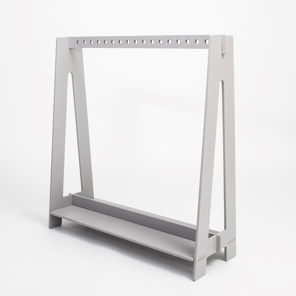 Stylish Toddler Dress Up Rack – Montessori Inspired Organizer by Montessori House Bed at www.brixbailey.com