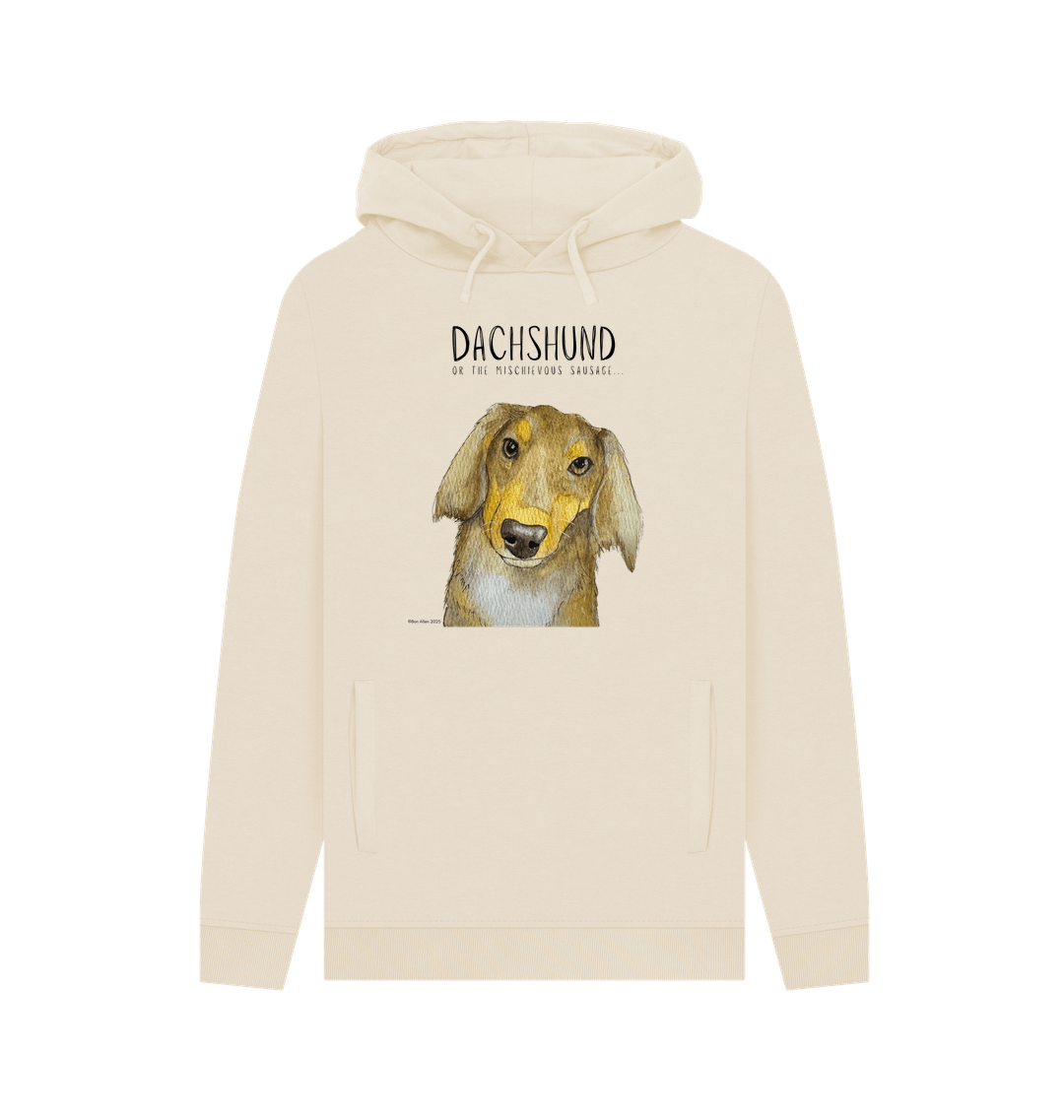 Long Haired Dachshund Hoodie Small Legs Big Attitude