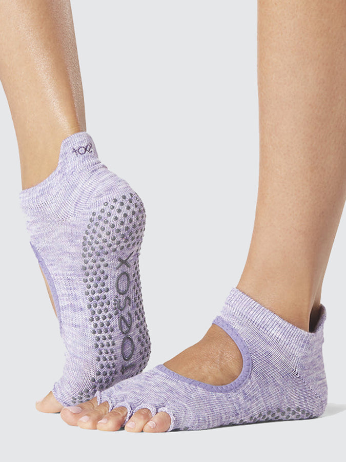 Half Toe Bellarina Women's Yoga Grip Socks