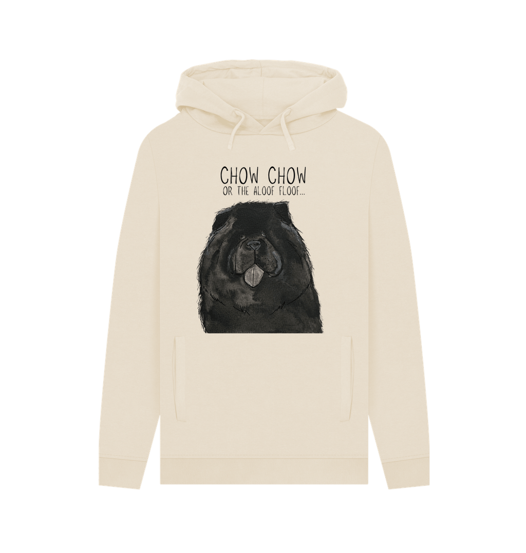 Black Chow Chow The Aloof Floof Men's Hoodie