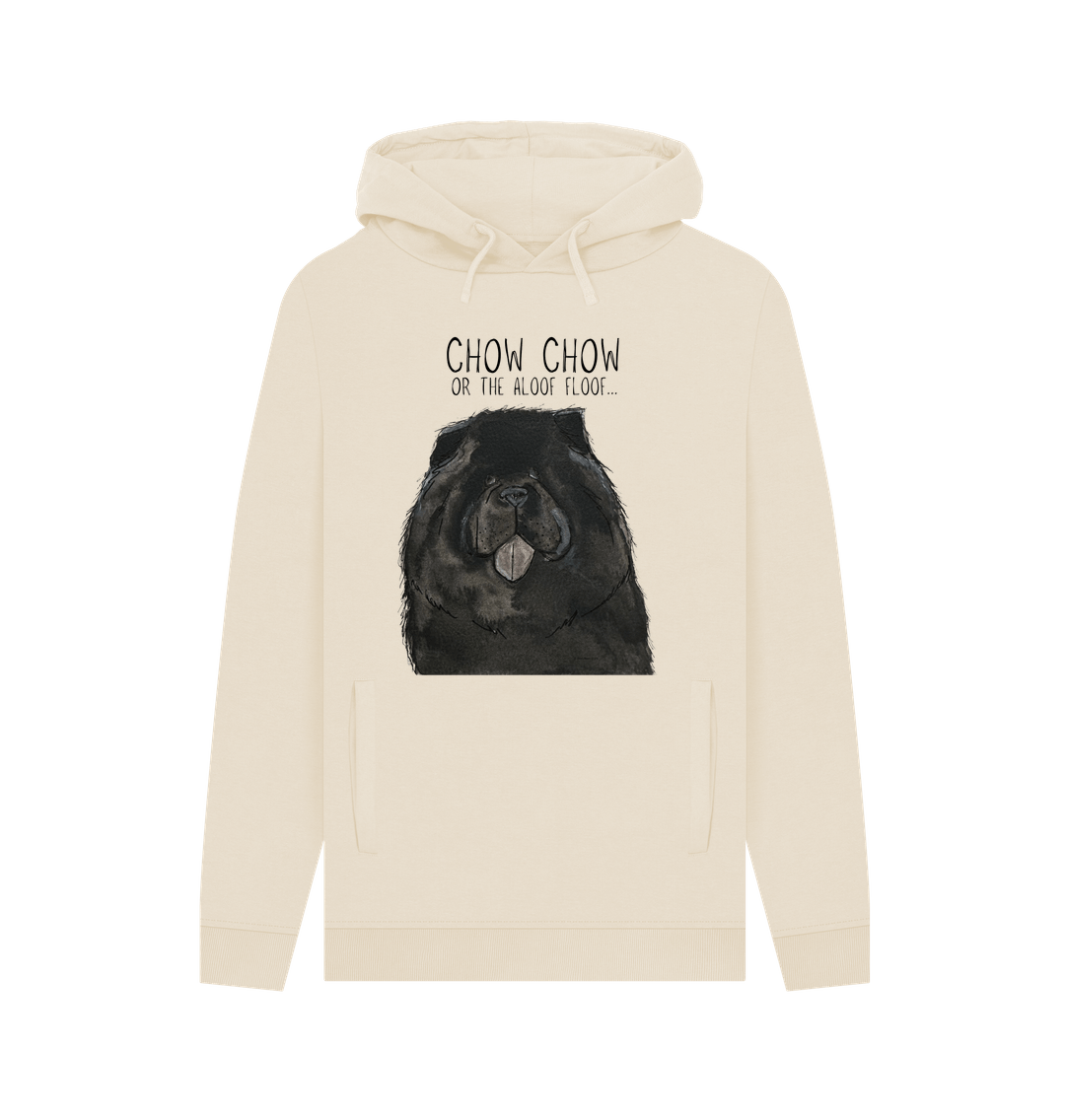 Black Chow Chow The Aloof Floof Men's Hoodie