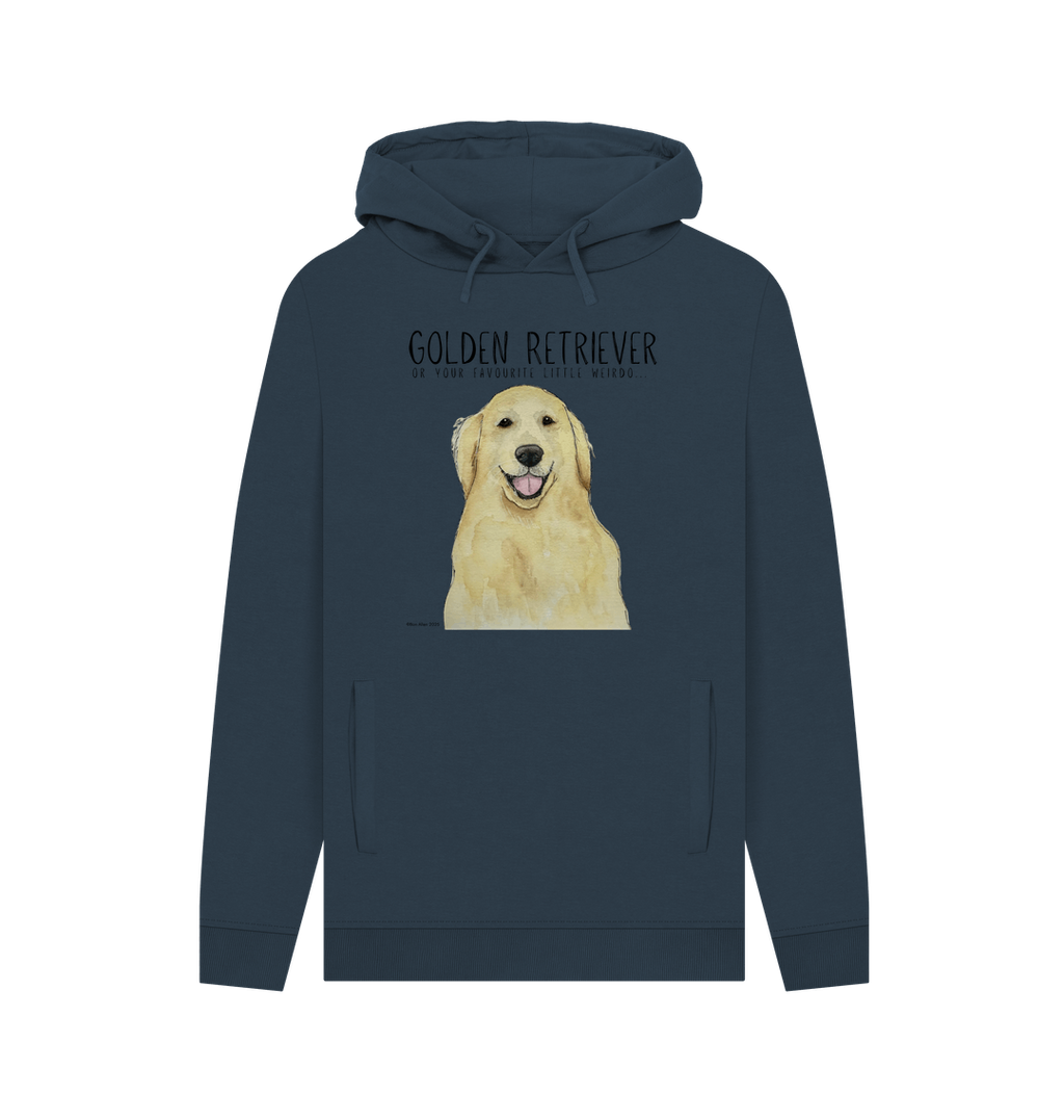 Golden Retriever Men's Hoodie in Organic Cotton