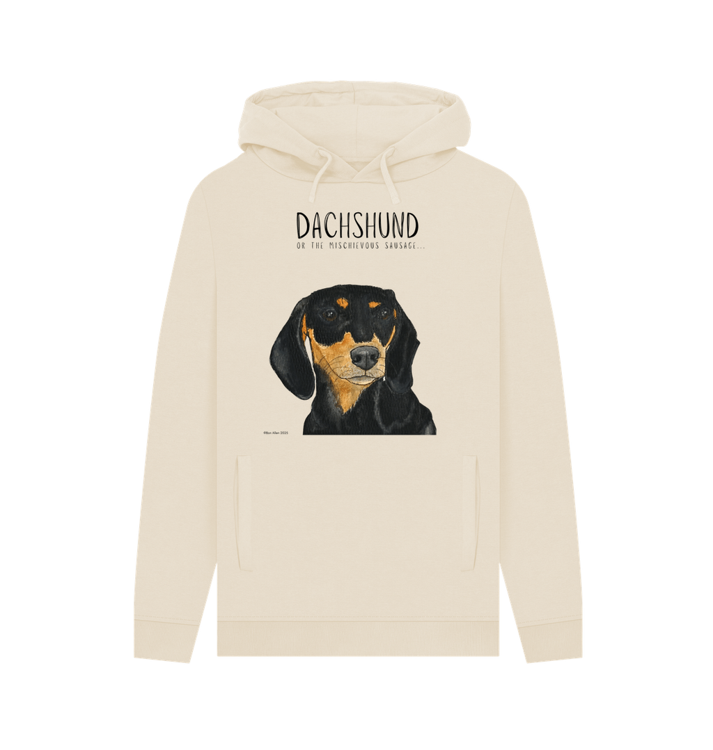 Black and Tan Dachshund Hoodie Small Legs Big Attitude