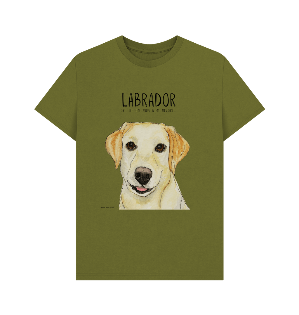 Yellow Labrador Snack Goals Men's Tee