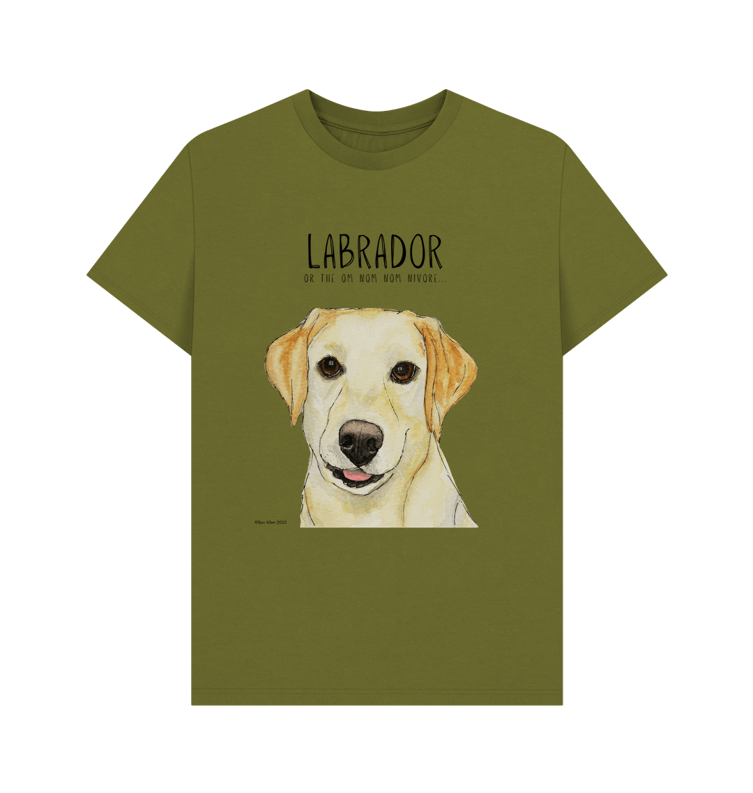 Yellow Labrador Snack Goals Men's Tee