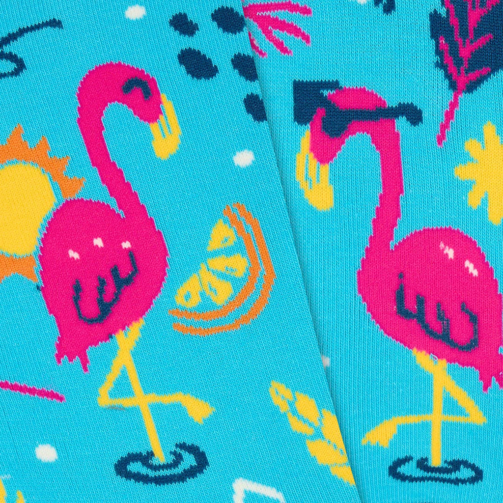 Tropical Flamingo Socks