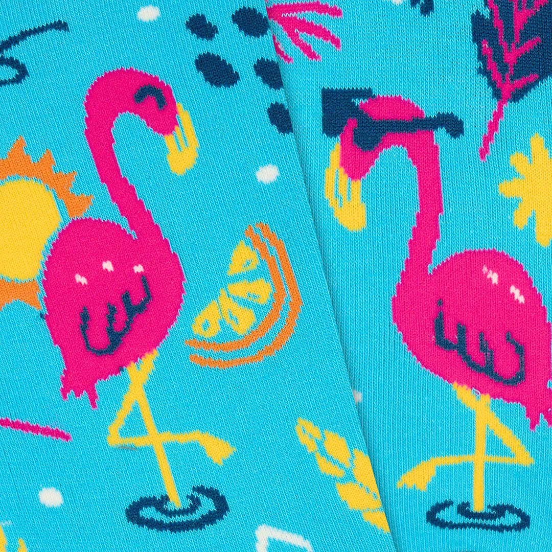 Tropical Flamingo Socks
