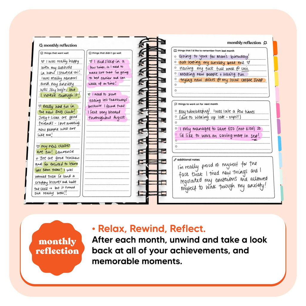 Undated Academic Spiral Journal A5