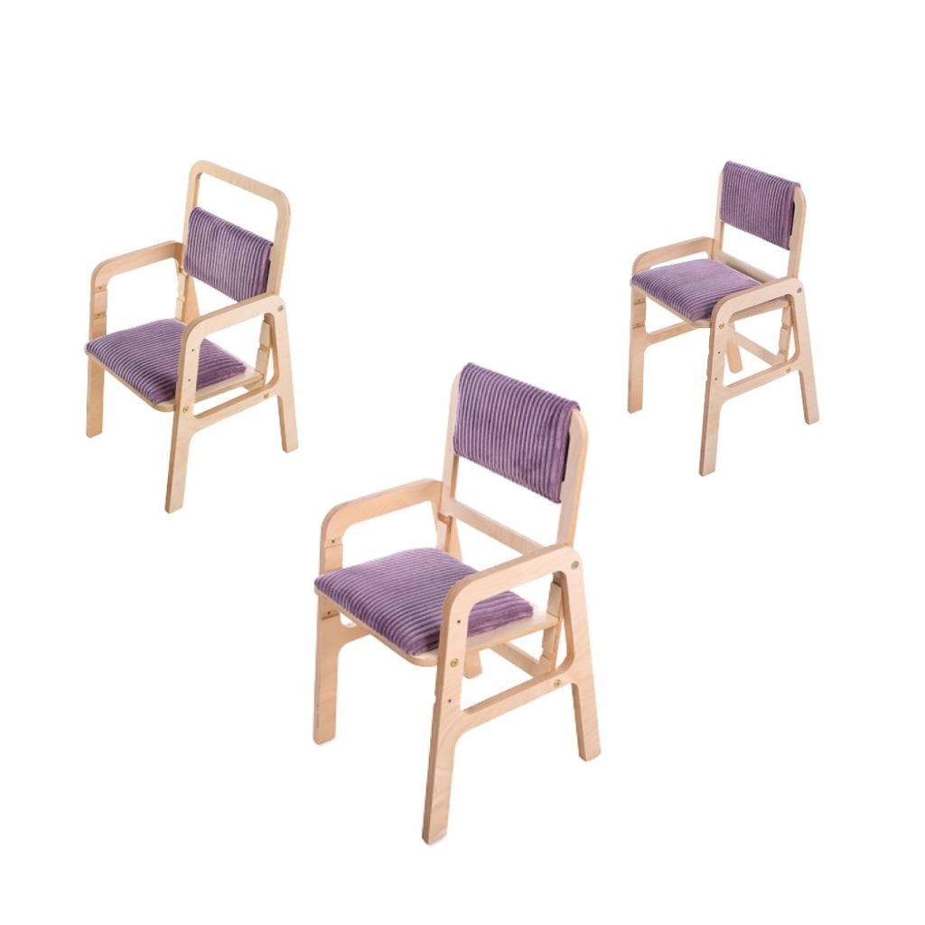 Adjustable Children Chair Luula - Cannon Pink