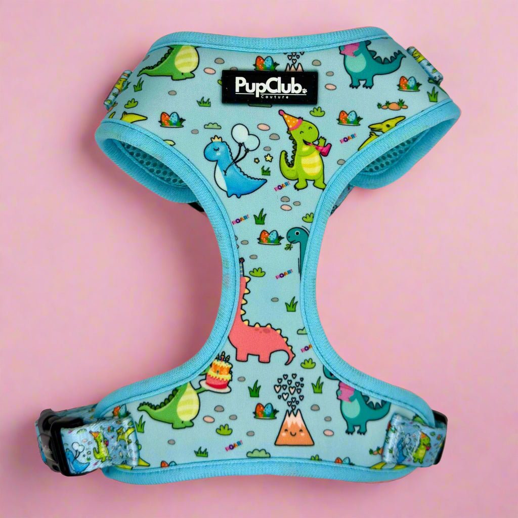 Adjustable Dinosaur Party Dog Harness