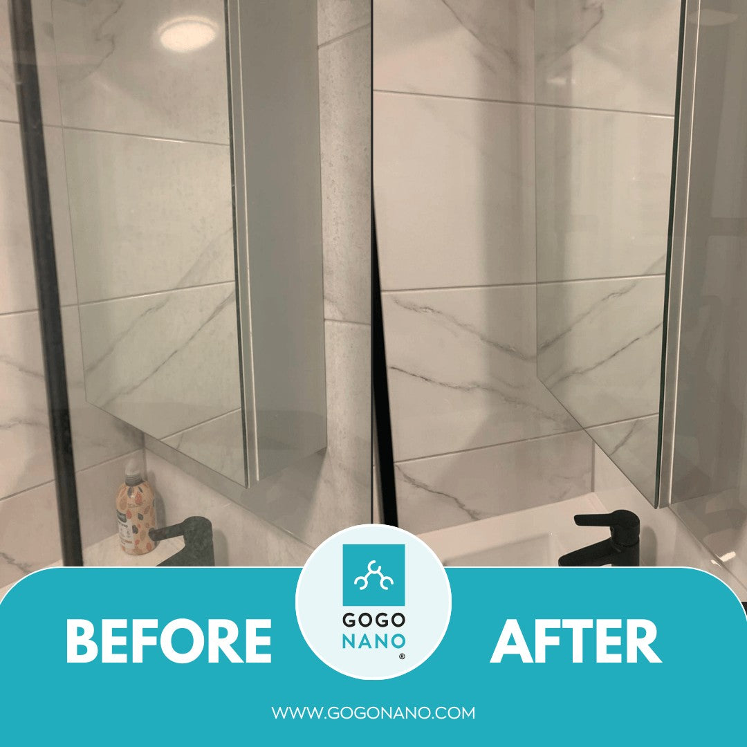 EcoGlass Natural Ammonia-Free Window Cleaner - Streak-Free Cleaning & Eco-Friendly Formula by GoGoNano at www.brixbailey.com