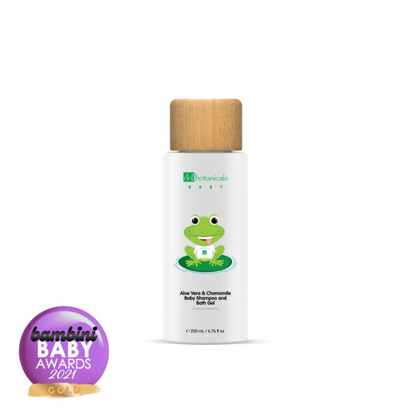 Aloe Vera and Chamomile Baby Shampoo and Bath Gel 200ml