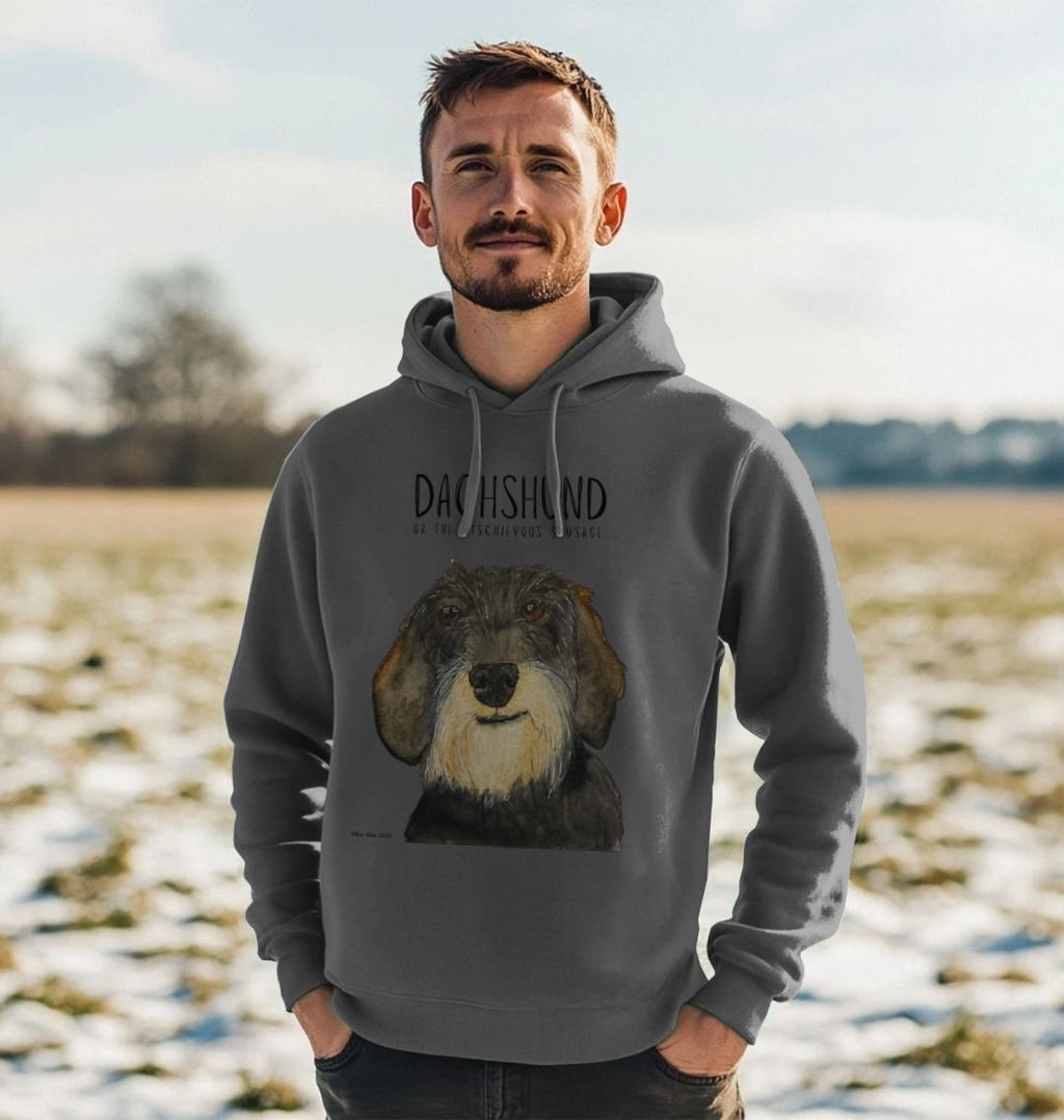 Wire Haired Dachshund Hoodie Small Legs Big Attitude