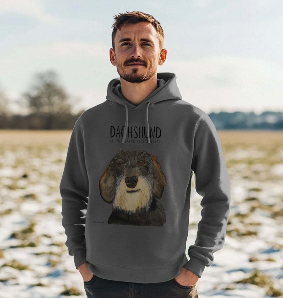 Wire Haired Dachshund Hoodie Small Legs Big Attitude