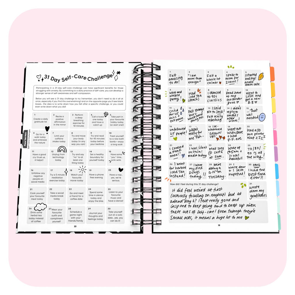 Anxiety Spiral Journal for Daily Reflection