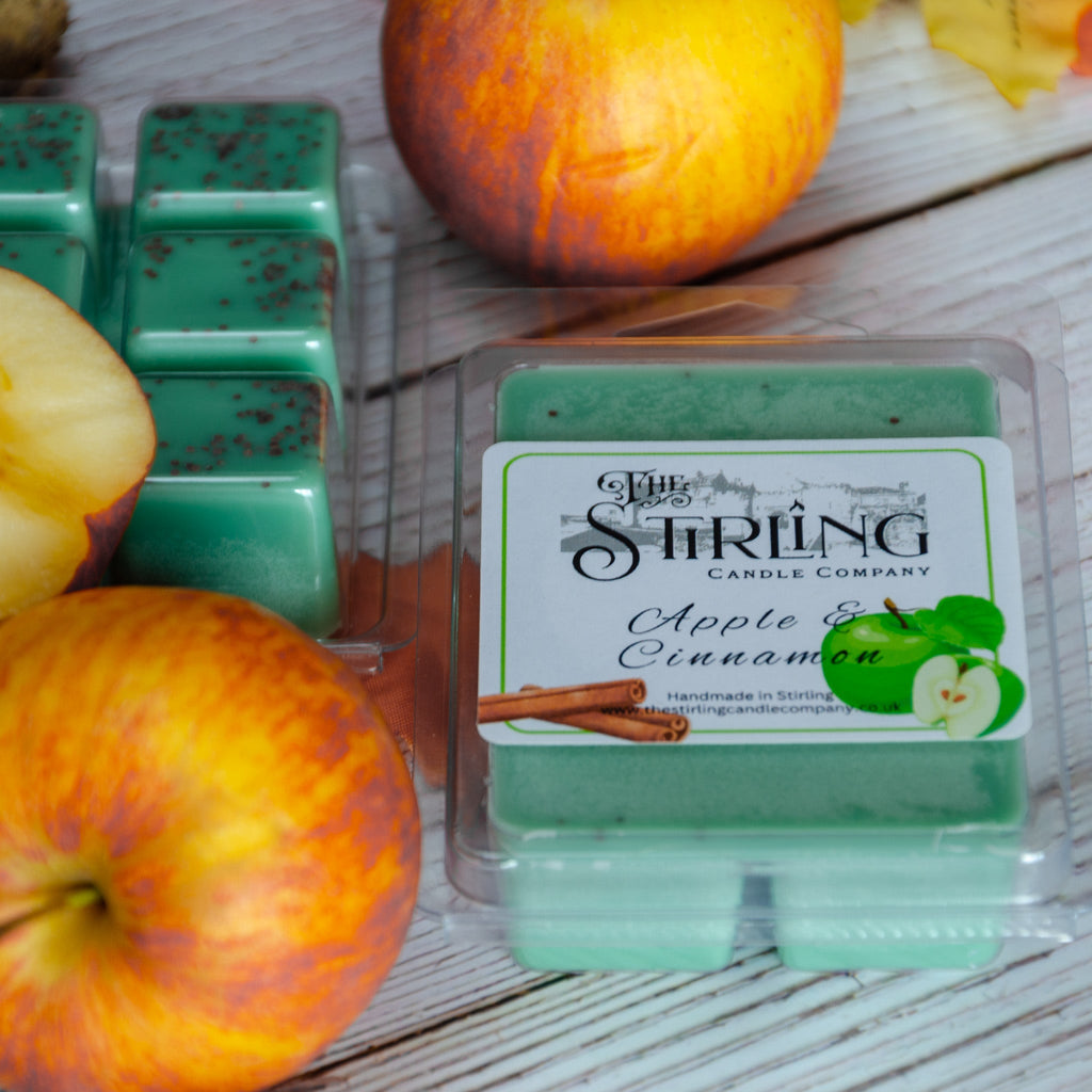 Apple and Cinnamon Wax Melt Clamshell