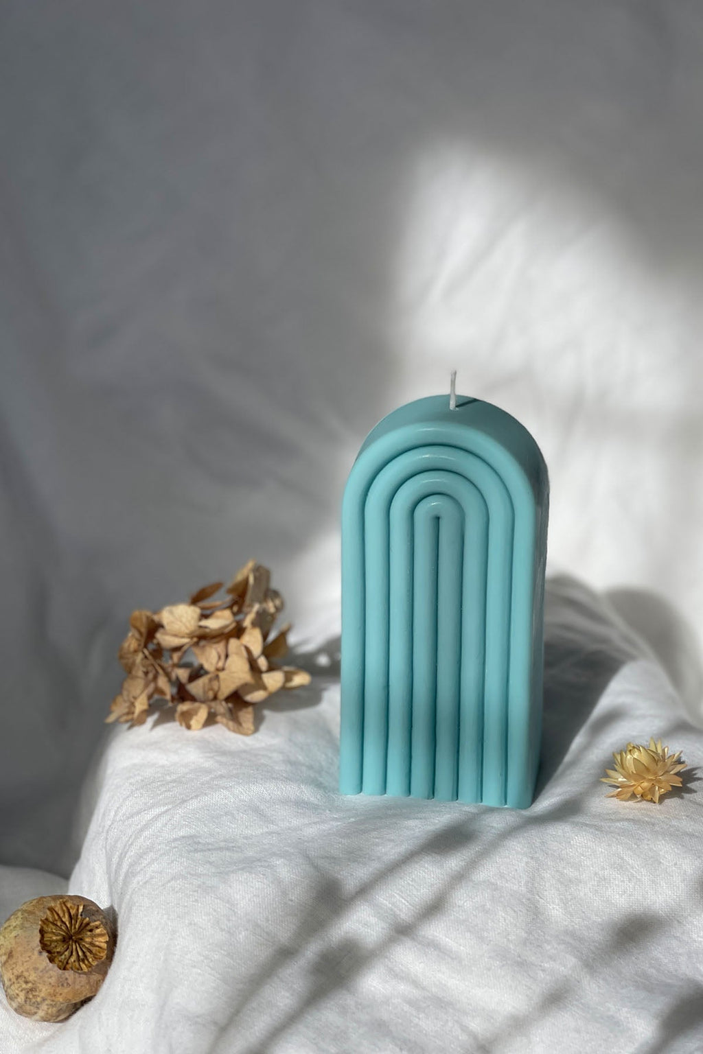 Tall Arch Candle Handcrafted Soy Wax