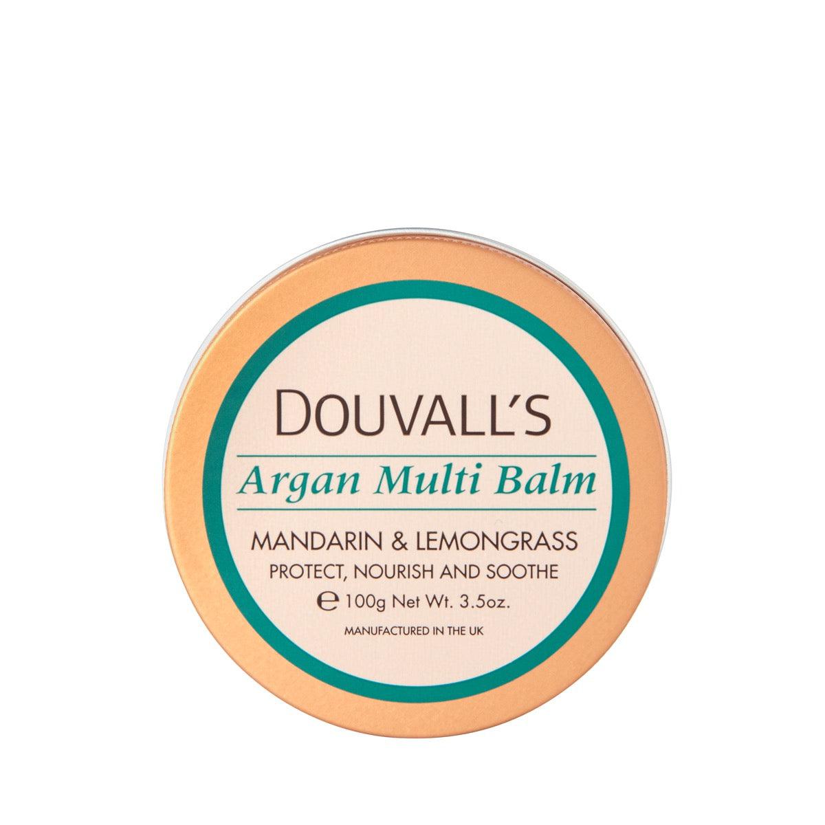 Organic Argan Multi Balm 100g with Lemongrass and Mandarin