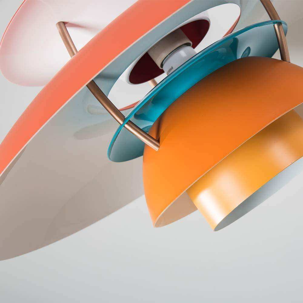 5 Shade Pendant Light in 11 Colors