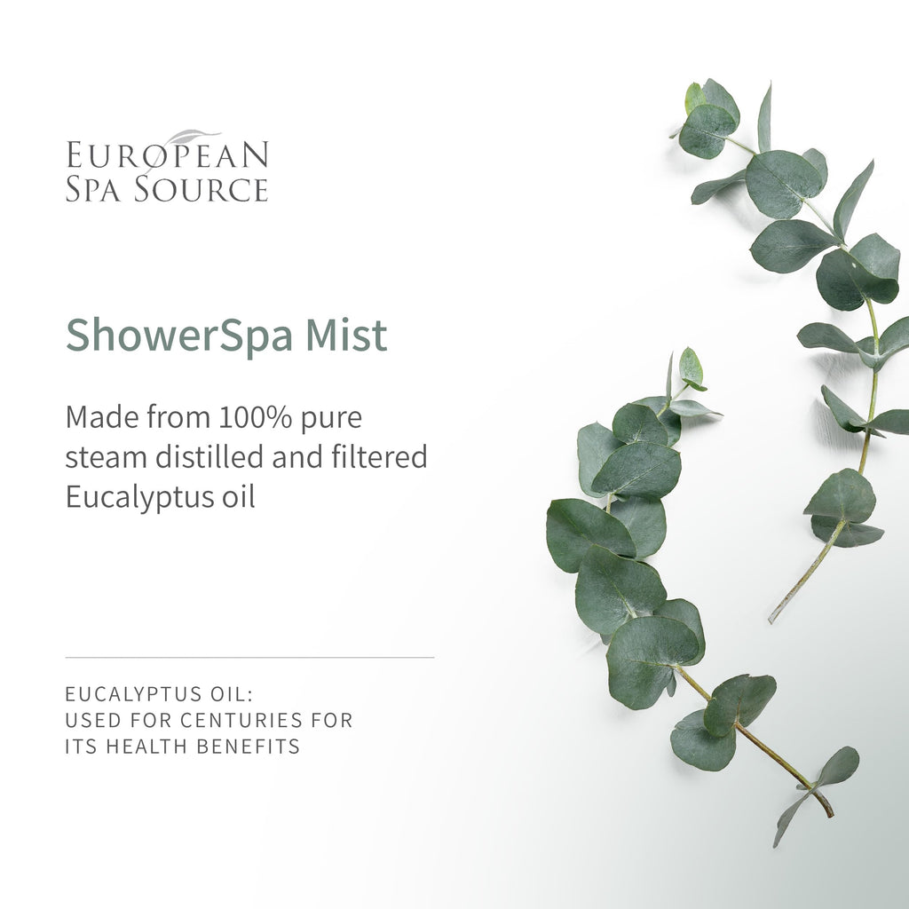 Lavender and Eucalyptus Shower Mist Spray for Aromatherapy