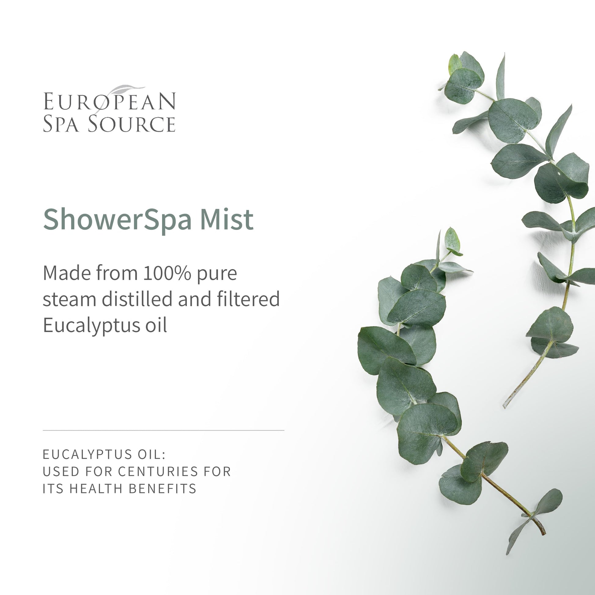 Lavender and Eucalyptus Shower Mist Spray for Aromatherapy