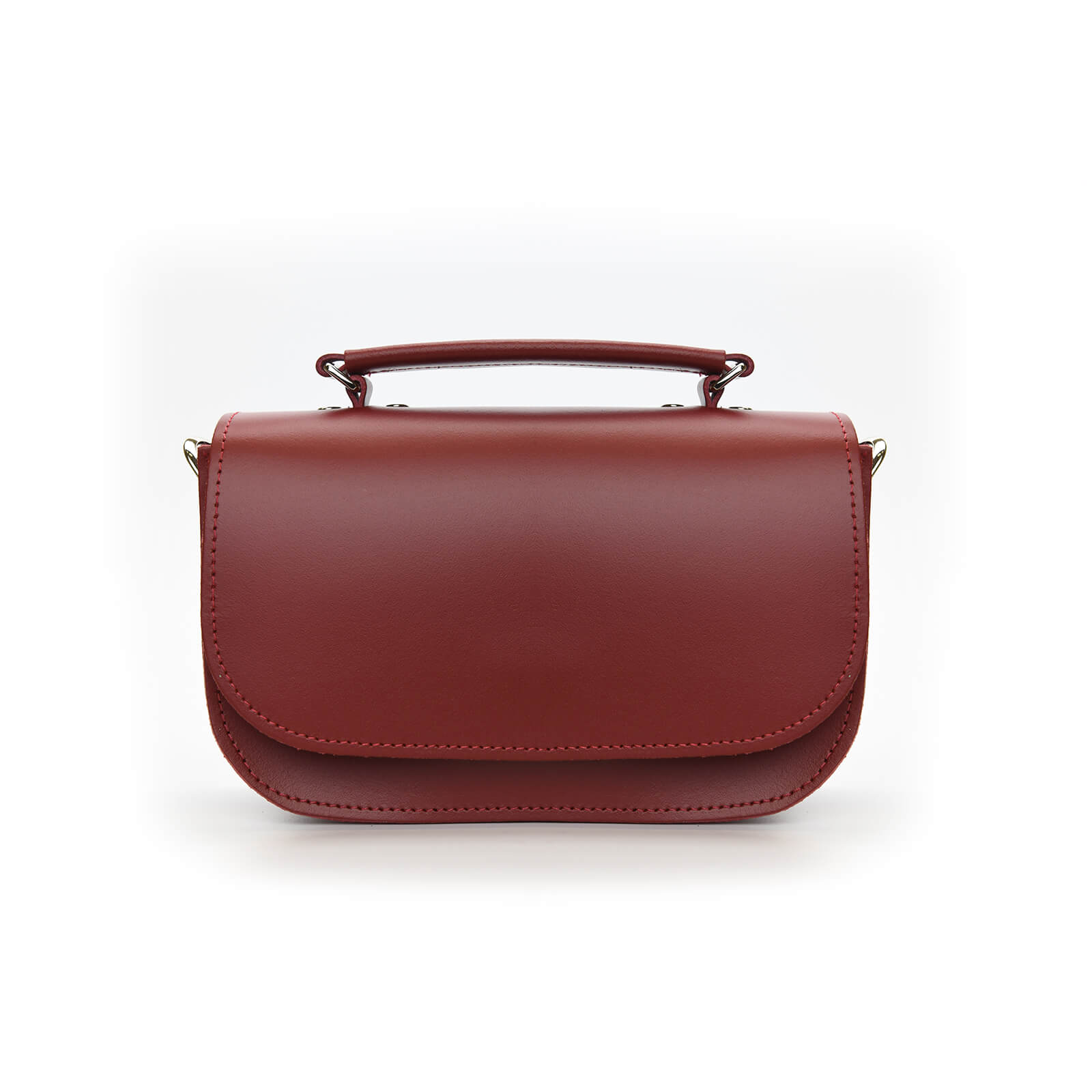 Aura Handmade Red Leather Bag