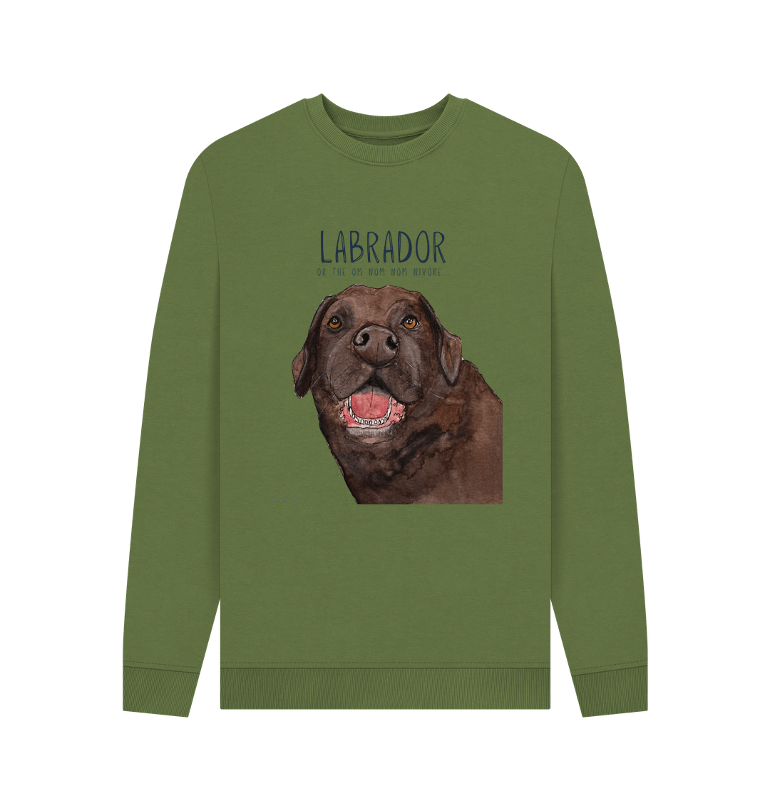 Feast Mode Activated Chocolate Labrador Sweatshirt