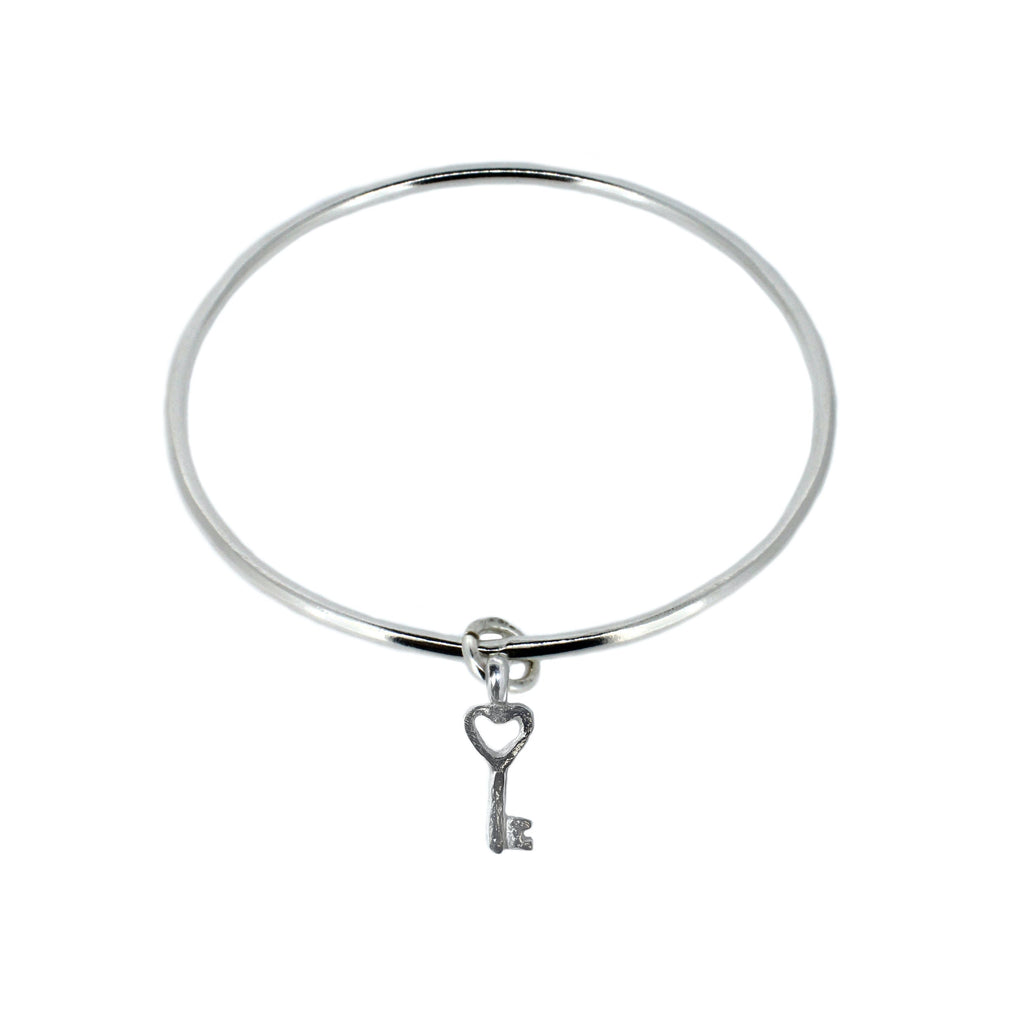 Key to My Heart Charm Bangle