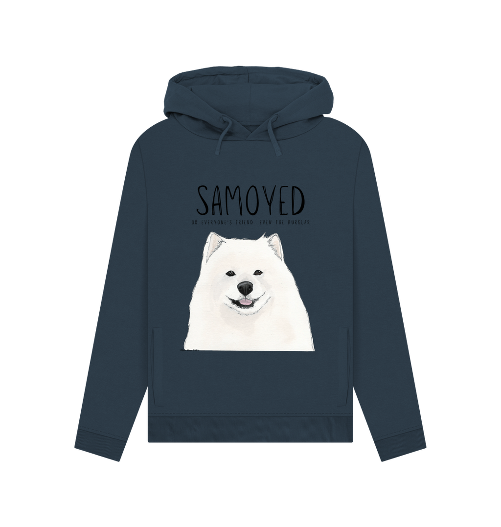 Samoyed Dog Lover Hoodie in Organic Cotton