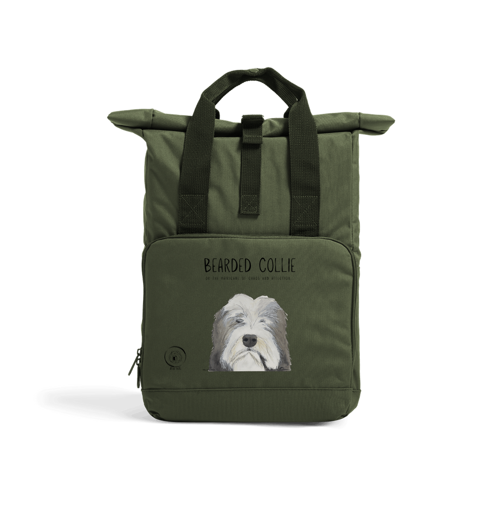 Bearded Collie Chaos Backpack Pack It Like a Hairicane