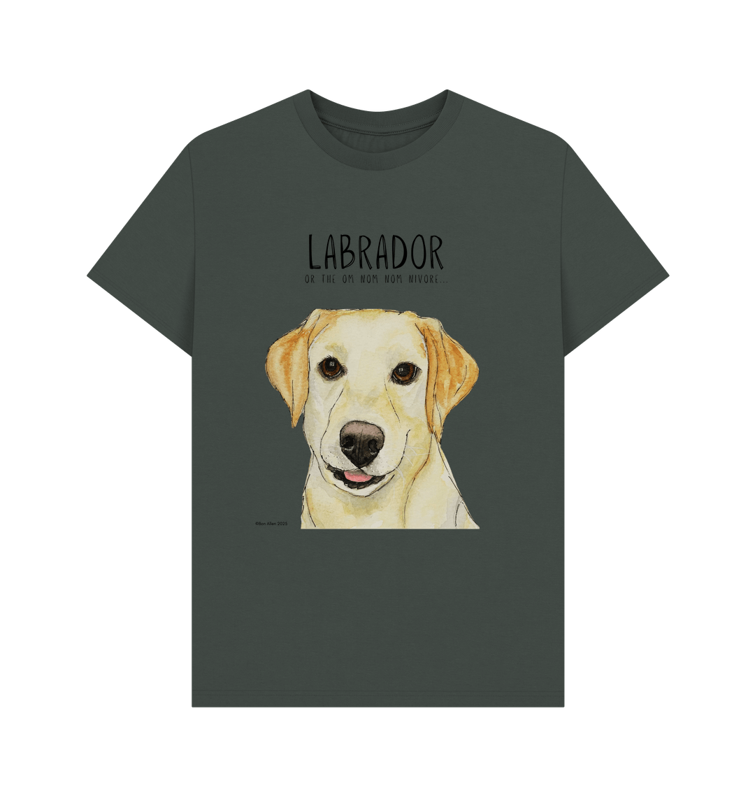 Yellow Labrador Snack Goals Men's Tee