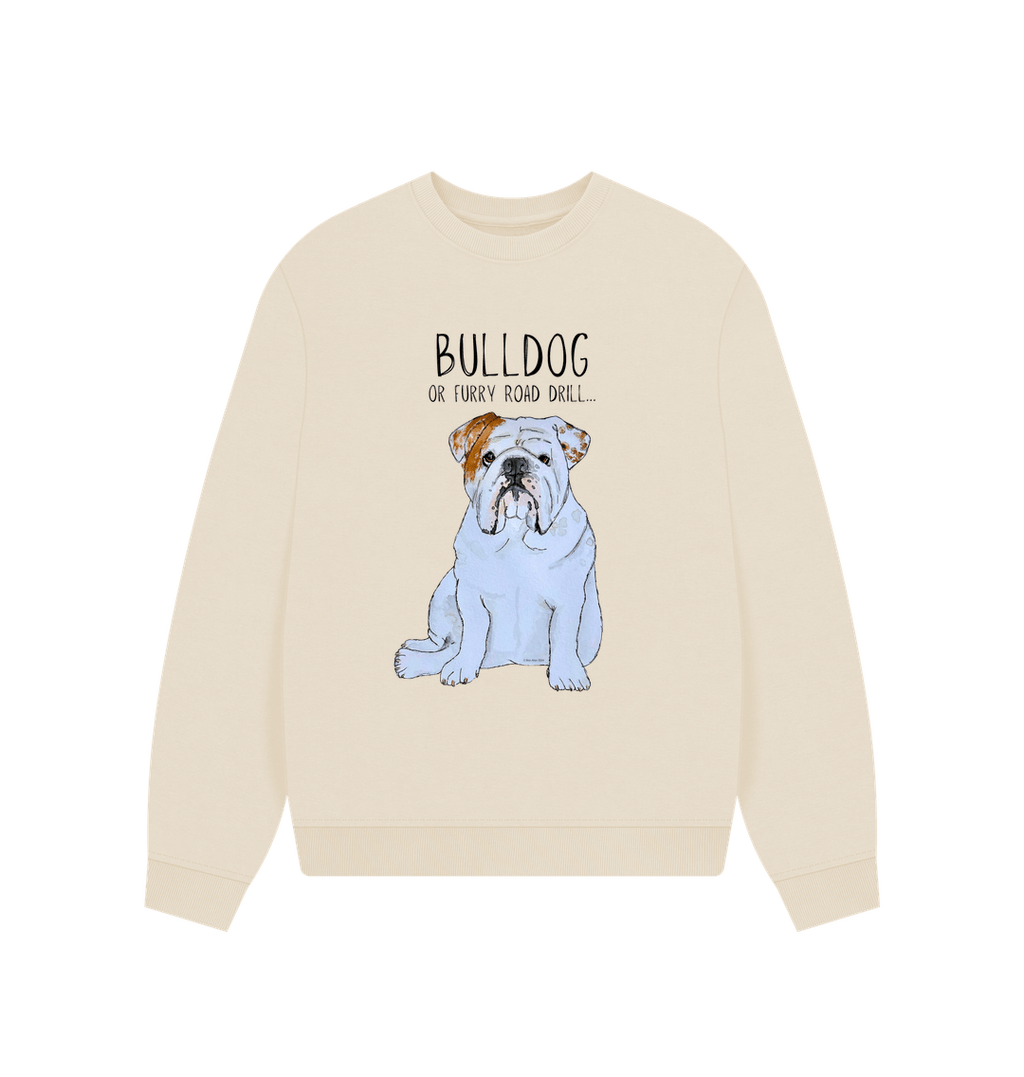 Bulldog Bliss Oversized Sweatshirt in Organic Cotton