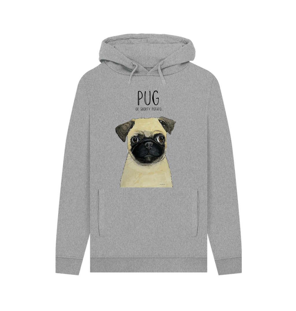 Snorty Potato Men's Hoodie Cozy Funny Pug