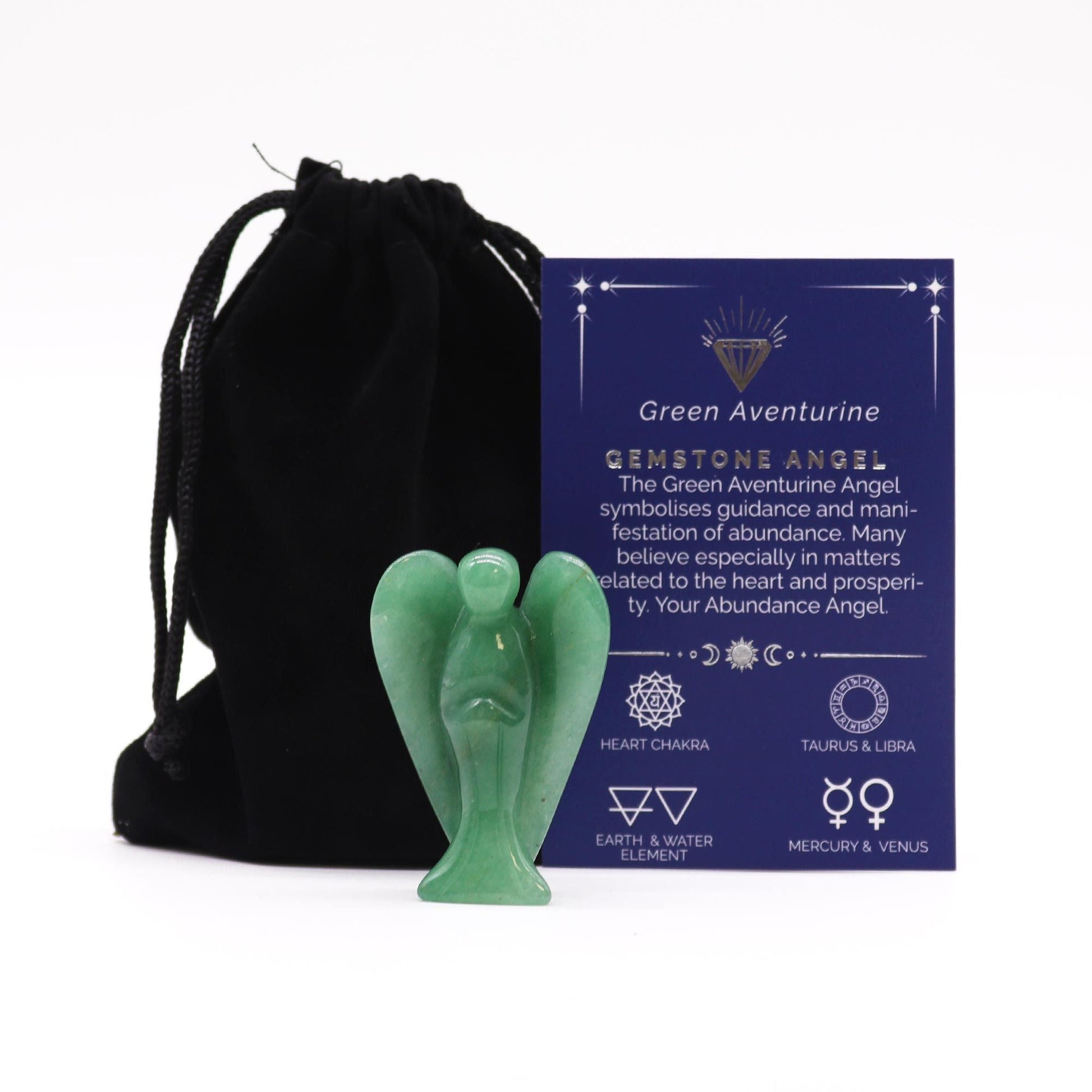 Green Aventurine Angel 50mm