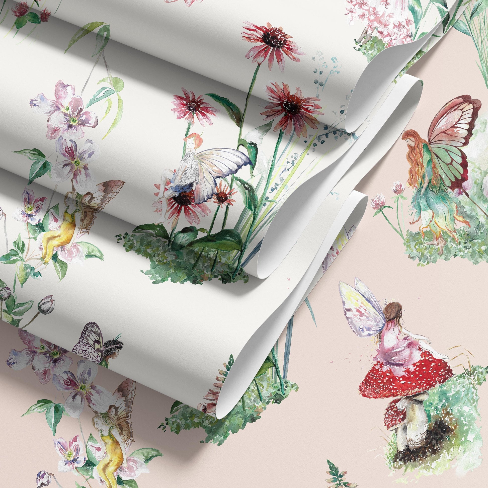 Fairy Garden Wallpaper for Children's Bedrooms