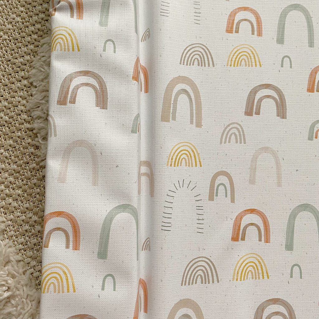 Standard Changing Mat - Abstract Rainbow Print